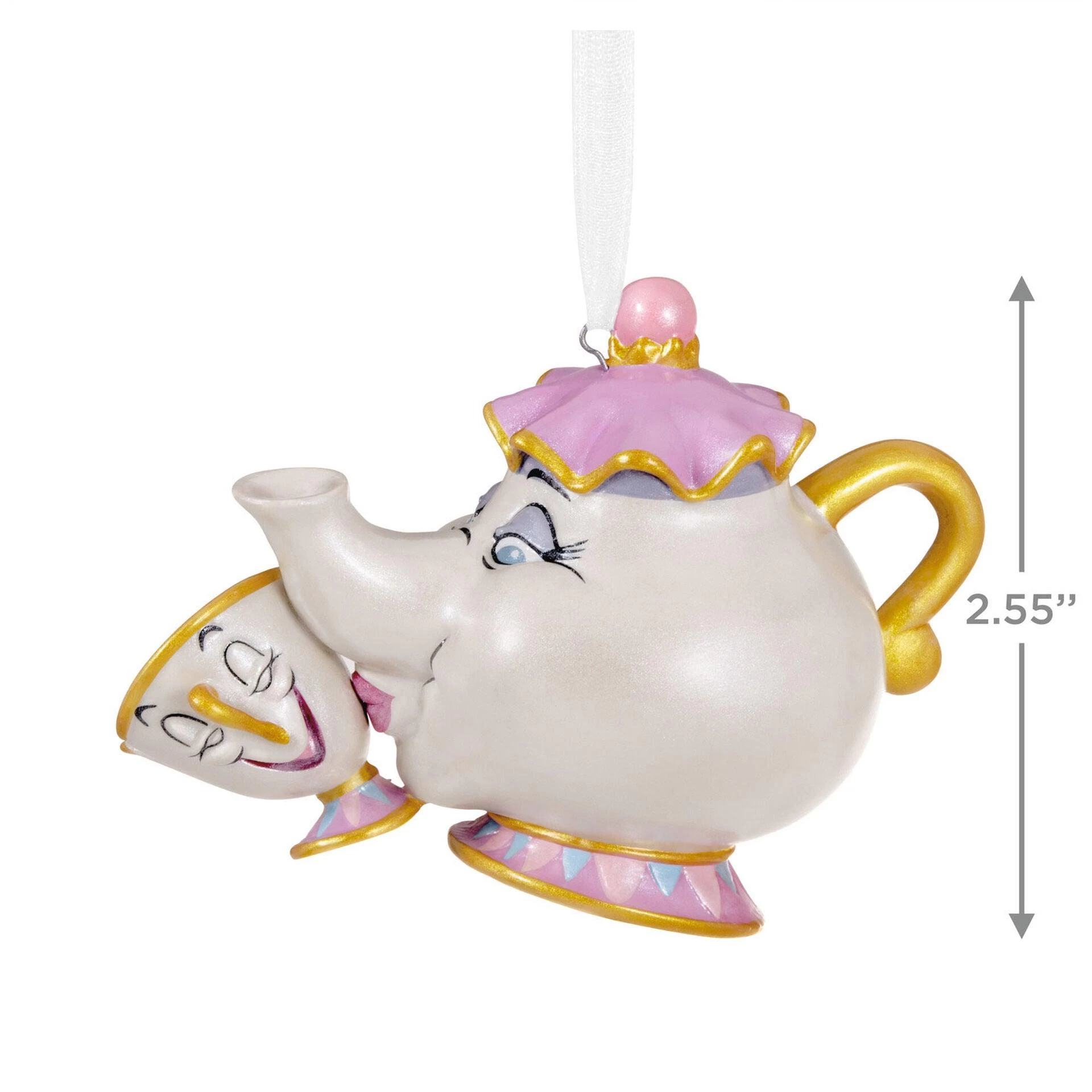 Hallmark Disney Beauty And The Beast A Mother's Love Porcelain Ornament 5 Hallmark Disney Beauty And The Beast A Mother's Love Porcelain Ornament - Image 5