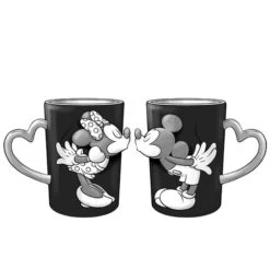 Hallmark Disney Mickey And Minnie Kissyface Mugs, Set Of 2