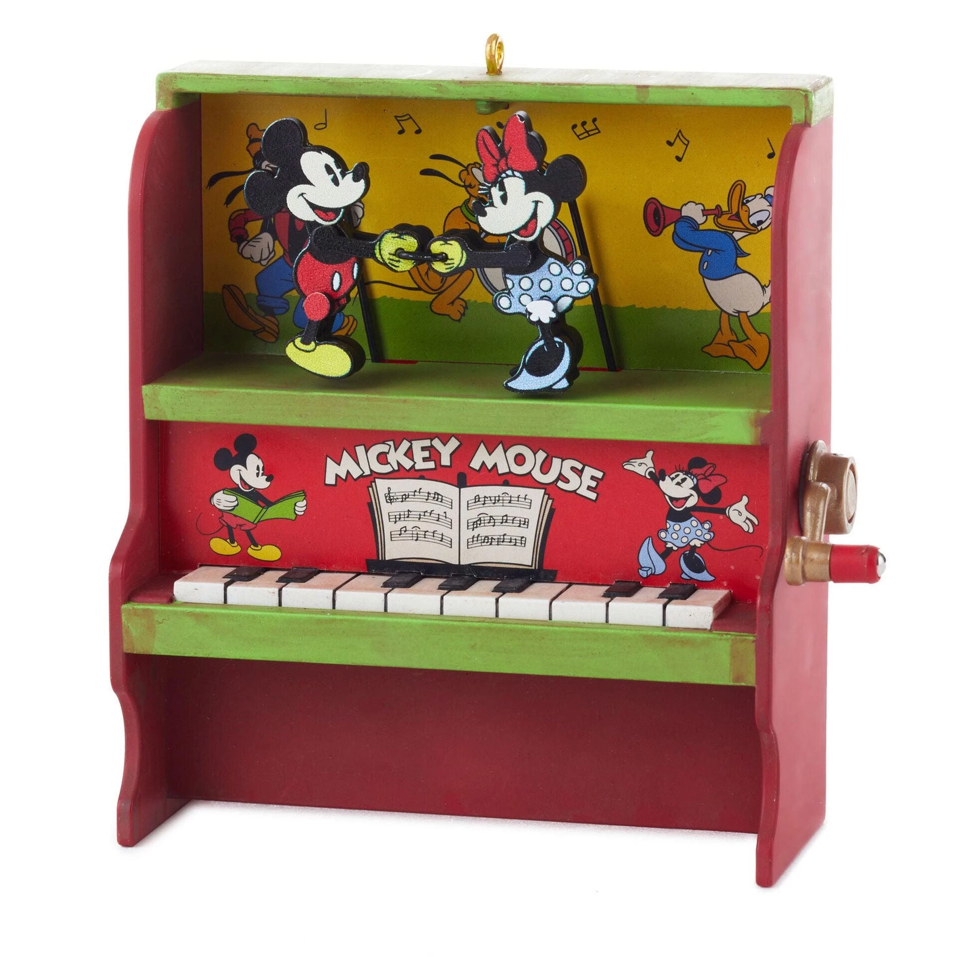 Hallmark Disney Mickey And Minnie Let's Dance! Musical Ornament With Motion 1 Hallmark Disney Mickey And Minnie Let's Dance! Musical Ornament With Motion
