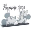 Hallmark Disney Mickey And Minnie Our Happy Place Quote Sign