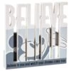 Hallmark Disney Mickey Mouse Believe Wood Quote Sign, 6x6