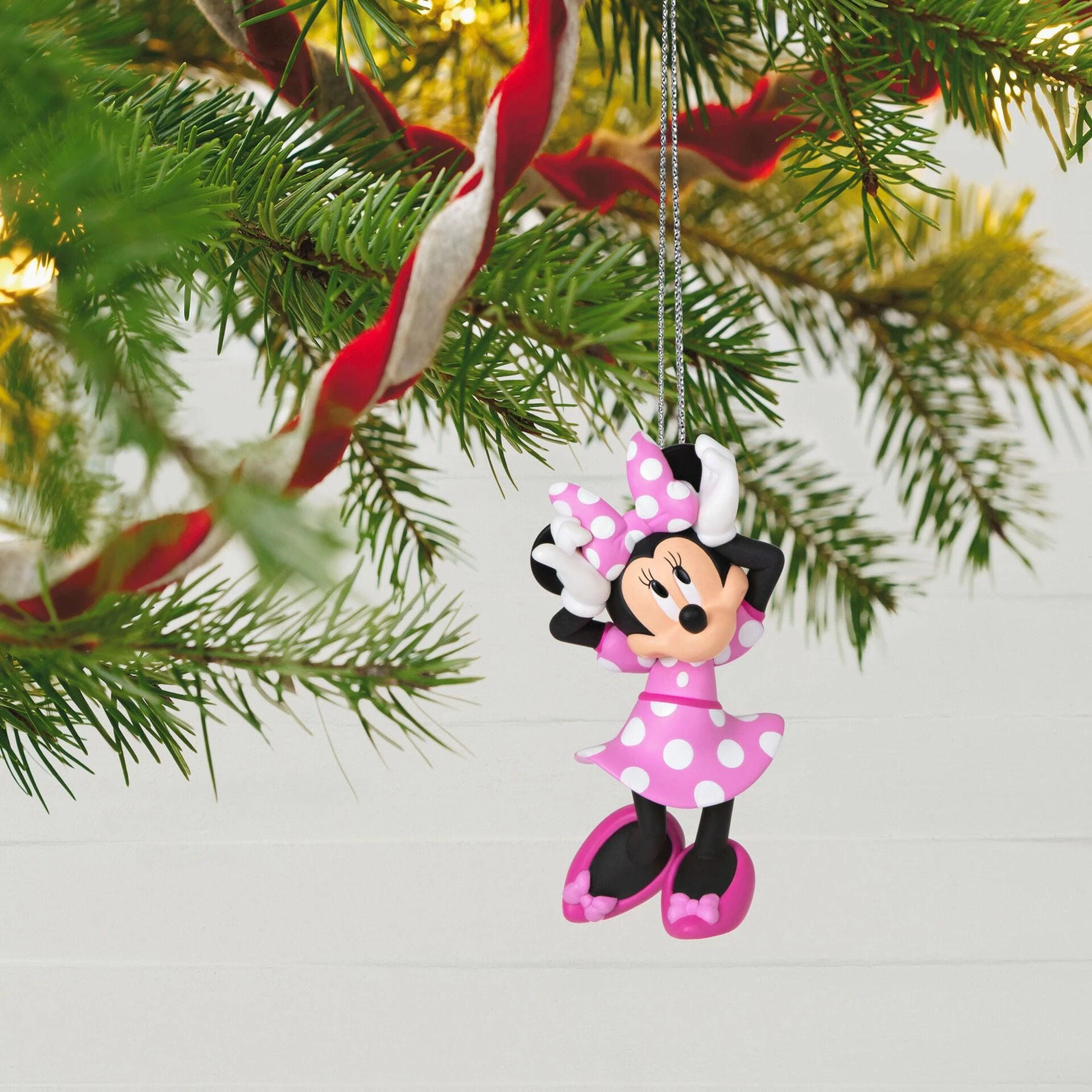 Hallmark Disney Minnie Mouse Polka-Dot Perfect Ornament 5 Hallmark Disney Minnie Mouse Polka-Dot Perfect Ornament - Image 5