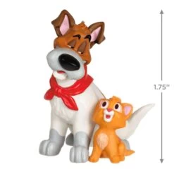 Hallmark Disney Oliver And Company 35th Anniversary Oliver And Dodger Ornament -Toy store disney oliver and company 35th anniversary oliver and dodger ornament 6 33074954666168
