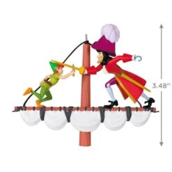 Hallmark Disney Peter Pan 70th Anniversary Swashbuckling Showdown Ornament -Toy store disney peter pan 70th anniversary swashbuckling showdown ornament 6 33074952143032