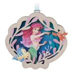 Hallmark Disney The Little Mermaid Ariel And Friends Papercraft Ornament 8 Hallmark Disney The Little Mermaid Ariel And Friends Papercraft Ornament -Toy store disney the little mermaid ariel and friends papercraft ornament 3 33074958926008