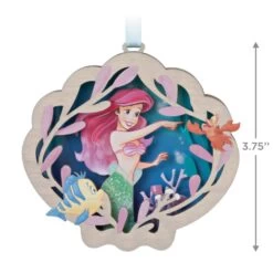 Hallmark Disney The Little Mermaid Ariel And Friends Papercraft Ornament 11 Hallmark Disney The Little Mermaid Ariel And Friends Papercraft Ornament -Toy store disney the little mermaid ariel and friends papercraft ornament 6 33074960203960