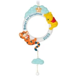 Hallmark Disney Winnie The Pooh Baby's First Christmas 2023 Ornament -Toy store disney winnie the pooh baby s first christmas 2023 ornament 3 33074940575928