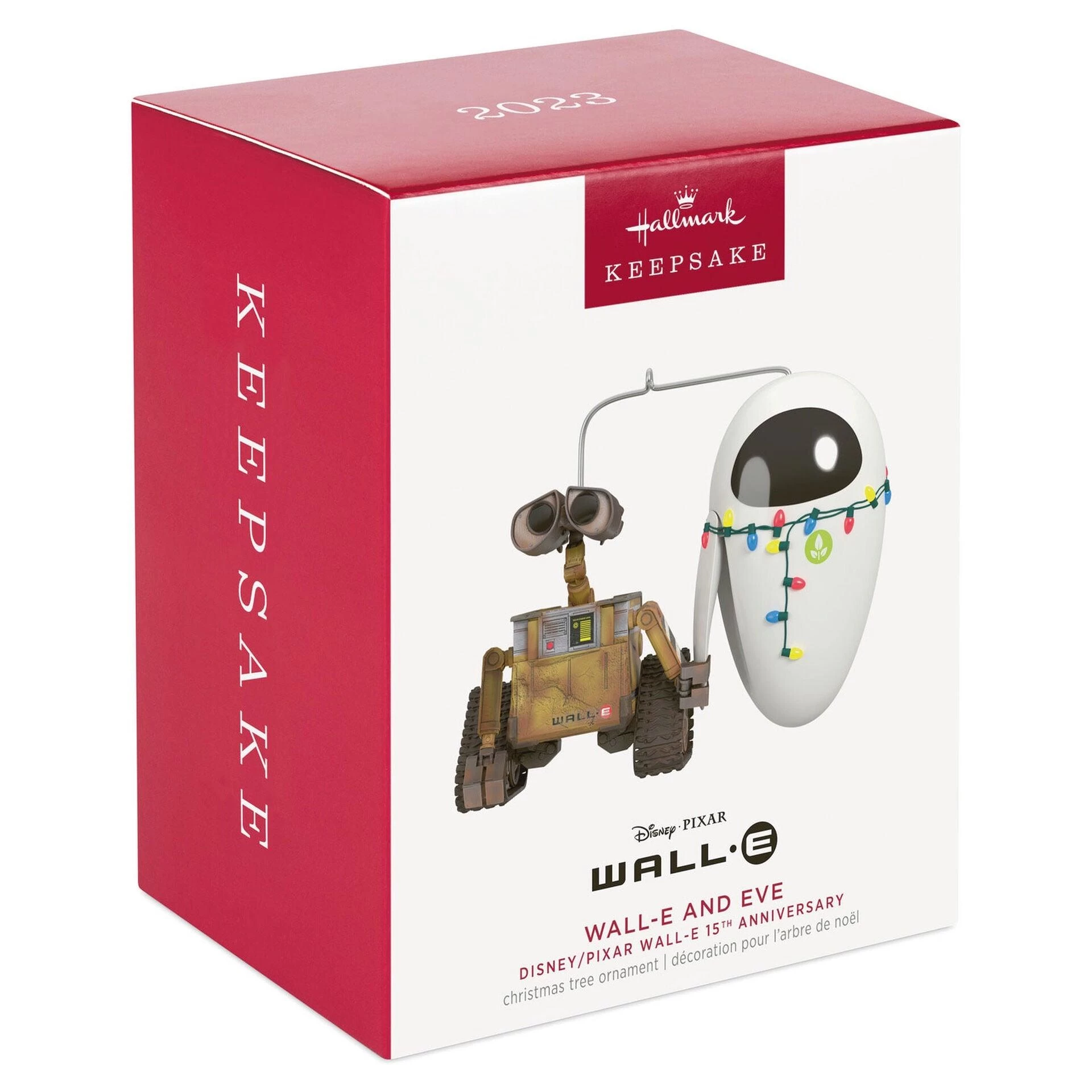 Hallmark Disney/Pixar Wall-E 15th Anniversary Wall-E And Eve Ornament 1 Hallmark Disney/Pixar Wall-E 15th Anniversary Wall-E And Eve Ornament