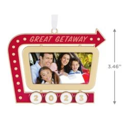 Hallmark Great Getaway 2023 Metal Photo Frame Ornament -Toy store great getaway 2023 metal photo frame ornament 3 33074930548920