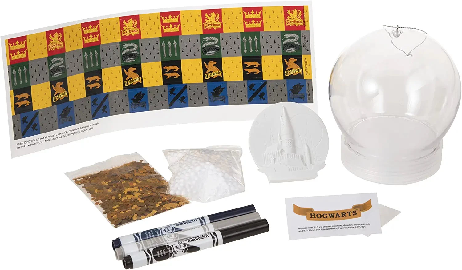 Hallmark Harry Potter Build-Your-Own Crayola Snow Globe Ornament Kit 2 Hallmark Harry Potter Build-Your-Own Crayola Snow Globe Ornament Kit - Image 2