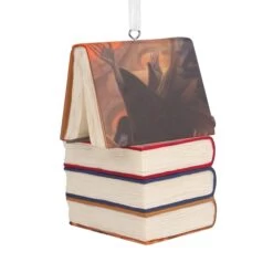 Hallmark Harry Potter Stacked Books With Wand Christmas Ornament -Toy store hallmark harry potter stacked books with wand christmas ornament 3