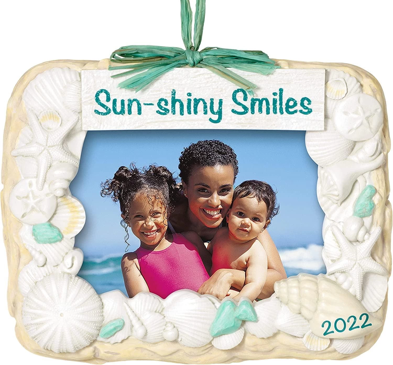 Hallmark Keepsake Christmas Ornament 2022, Sunshiny Smiles Beach Vacation Picture Frame 1 Hallmark Keepsake Christmas Ornament 2022, Sunshiny Smiles Beach Vacation Picture Frame