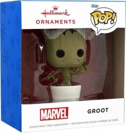 Hallmark Marvel Guardians Of The Galaxy Groot Funko POP! Christmas Ornament
