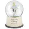 Hallmark Peanuts Snoopy And Woodstock Good Friends Snow Globe New