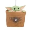 Hallmark Star Wars: The Mandalorian Grogu In Bag Christmas Ornament