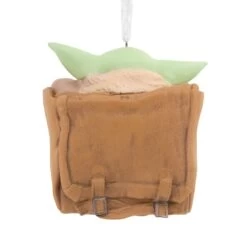 Hallmark Star Wars: The Mandalorian Grogu In Bag Christmas Ornament -Toy store hallmark star wars the mandalorian grogu in bag christmas ornament 3