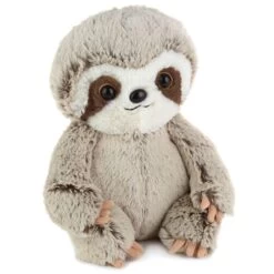 Hallmark Light Brown Baby Sloth Stuffed Animal, 8"