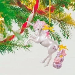 Hallmark Magnificent Unicorn Ornament -Toy store magnificent unicorn ornament 3 33074678431928