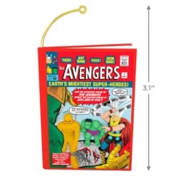 Hallmark Marvel Comics The Avengers 60th Anniversary Ornament 10 Hallmark Marvel Comics The Avengers 60th Anniversary Ornament -Toy store marvel comics the avengers 60th anniversary ornament 5 33074947358904