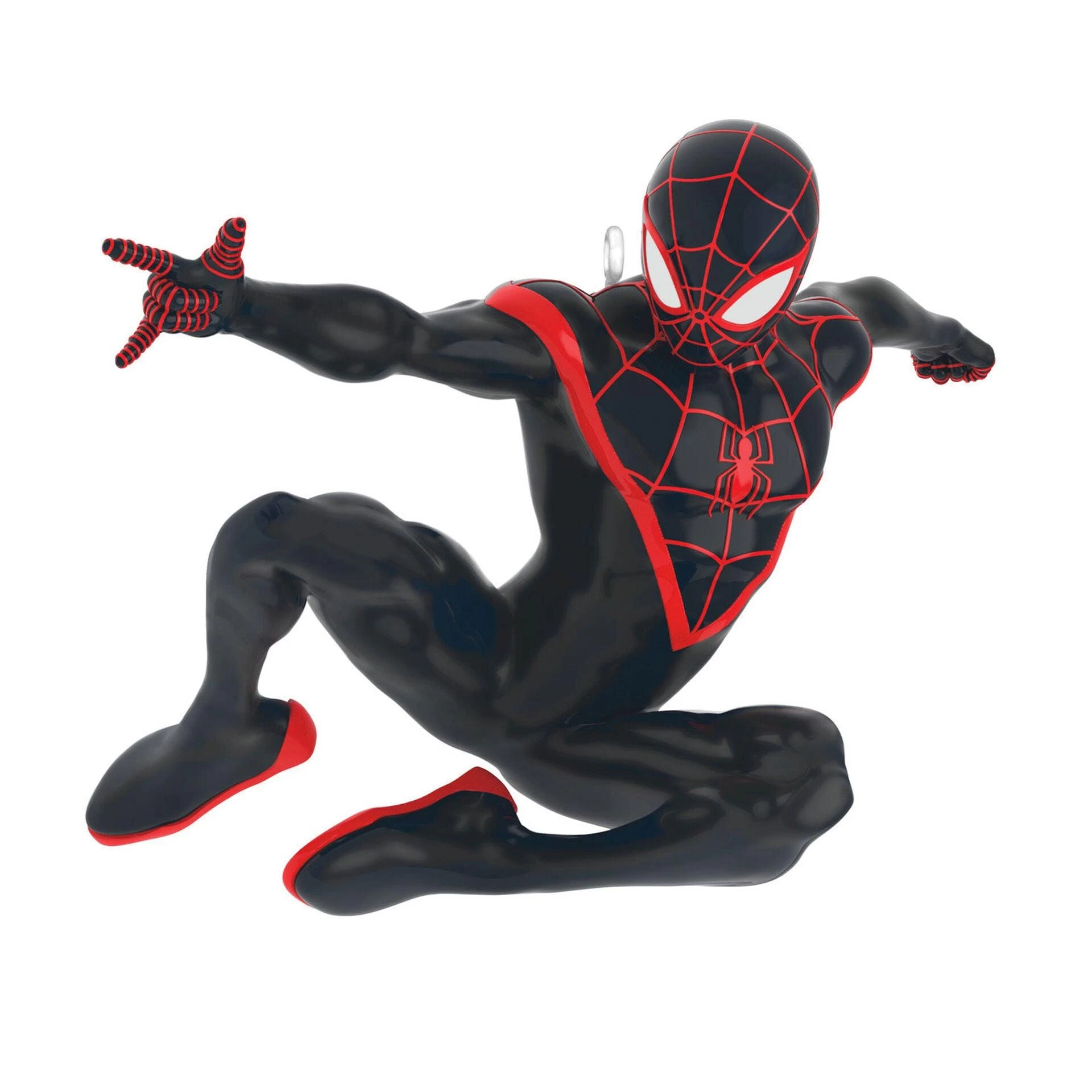 Hallmark Mini Marvel Spider-Man And Miles Morales Ornaments, Set Of 2 5 Hallmark Mini Marvel Spider-Man And Miles Morales Ornaments, Set Of 2 - Image 5