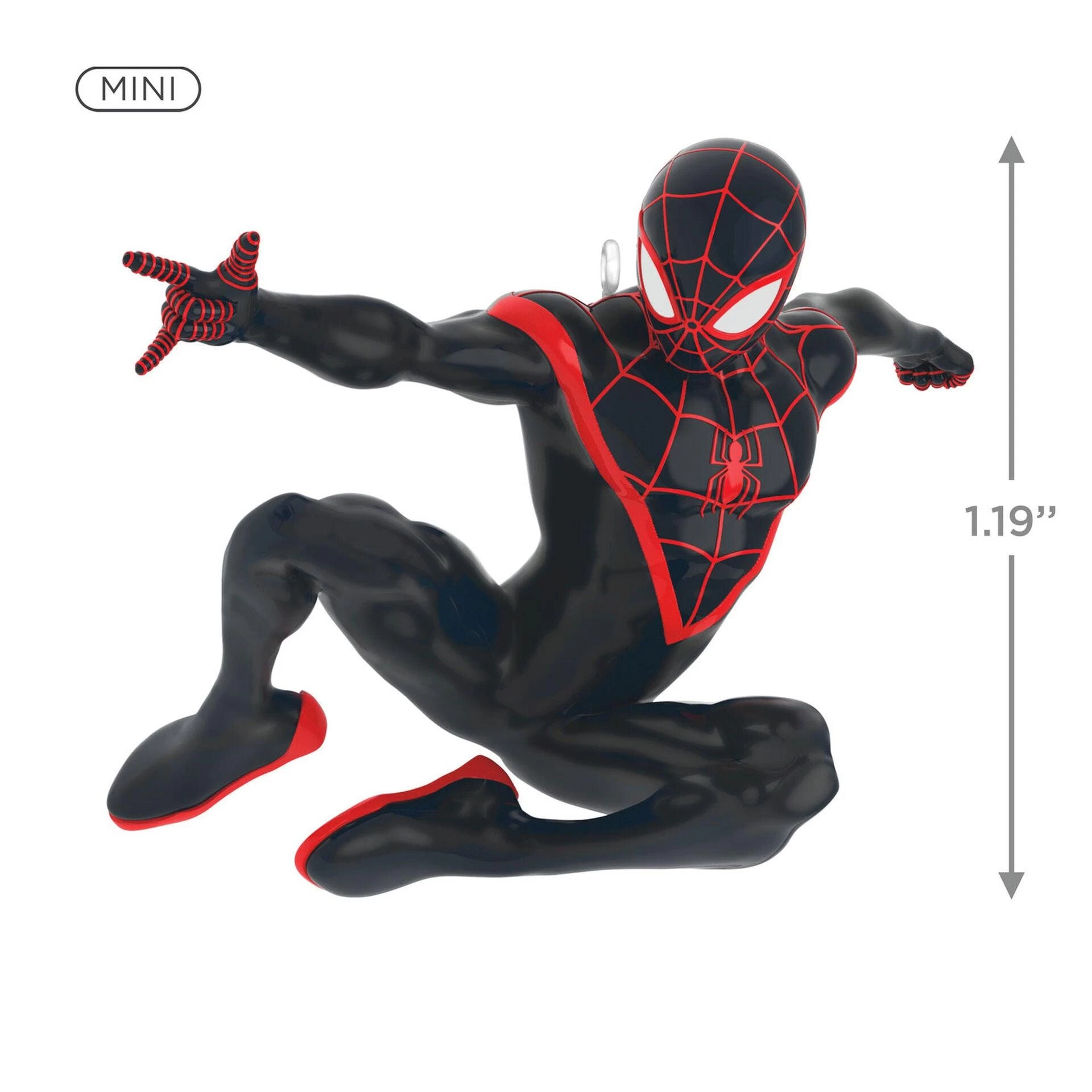 Hallmark Mini Marvel Spider-Man And Miles Morales Ornaments, Set Of 2 9 Hallmark Mini Marvel Spider-Man And Miles Morales Ornaments, Set Of 2 - Image 9