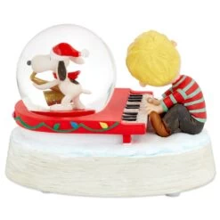Hallmark Peanuts® Snoopy And Schroeder Musical Snow Globe 5 Hallmark Peanuts® Snoopy And Schroeder Musical Snow Globe -Toy store peanuts r snoopy and schroeder musical snow globe 3 33073998692536