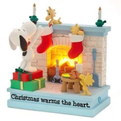 Toy store -Toy store peanuts r snoopy and woodstock christmas warms the heart figurine with light 5 25 2 33074736464056