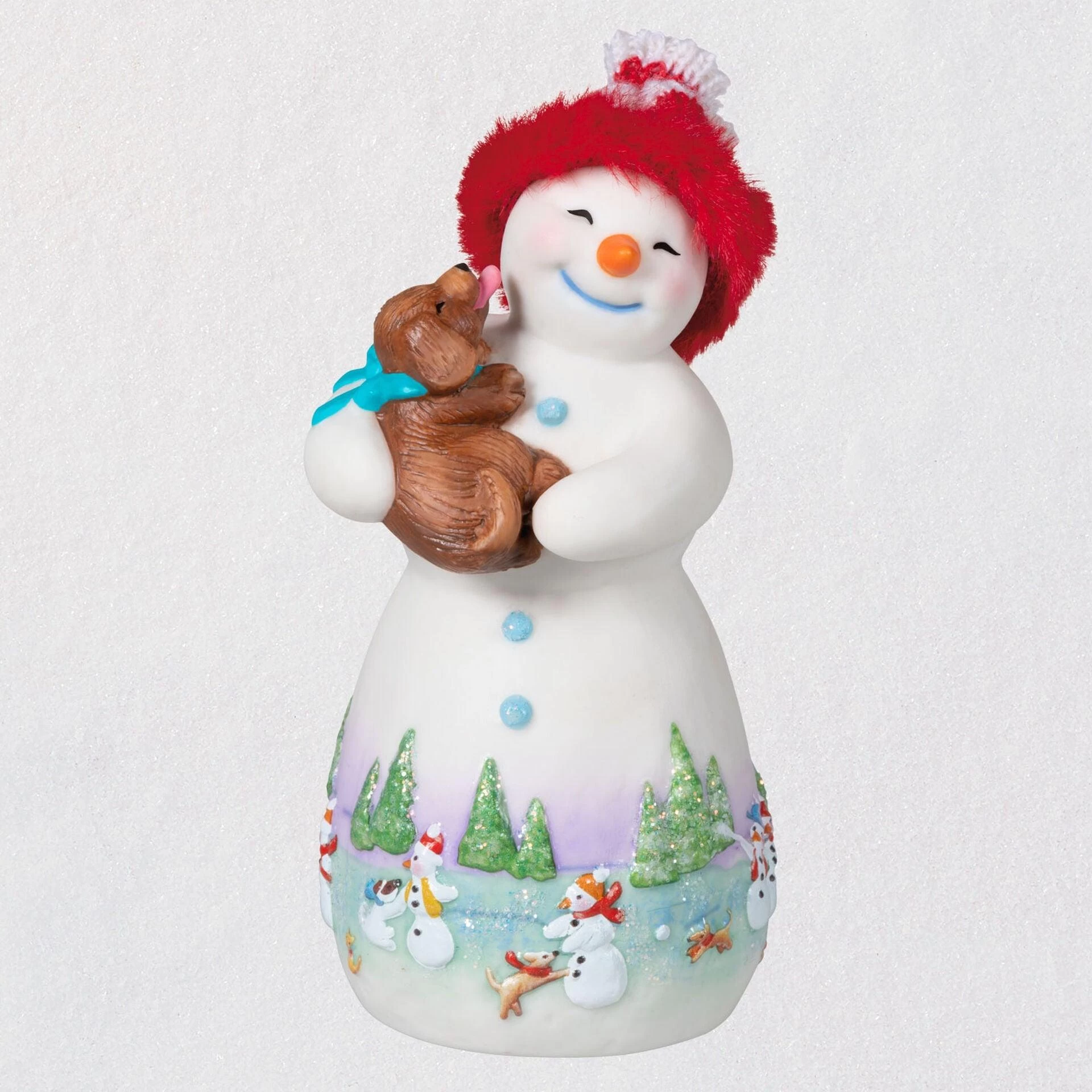 Hallmark Snowtop Lodge Special Edition Porcelain Ornament 1 Hallmark Snowtop Lodge Special Edition Porcelain Ornament