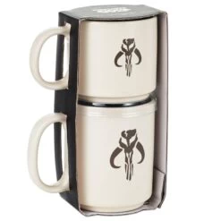Hallmark Star Wars: The Mandalorian™ And Grogu™ Adult And Child Stacking Mugs, Set Of 2 5 Hallmark Star Wars: The Mandalorian™ And Grogu™ Adult And Child Stacking Mugs, Set Of 2 -Toy store star wars the mandaloriantm and grogutm adult and child stacking mugs set of 2 3 33074466455736