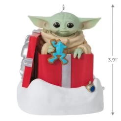 Hallmark Star Wars: The Mandalorian™ Grogu™ Greetings Ornament With Sound And Motion