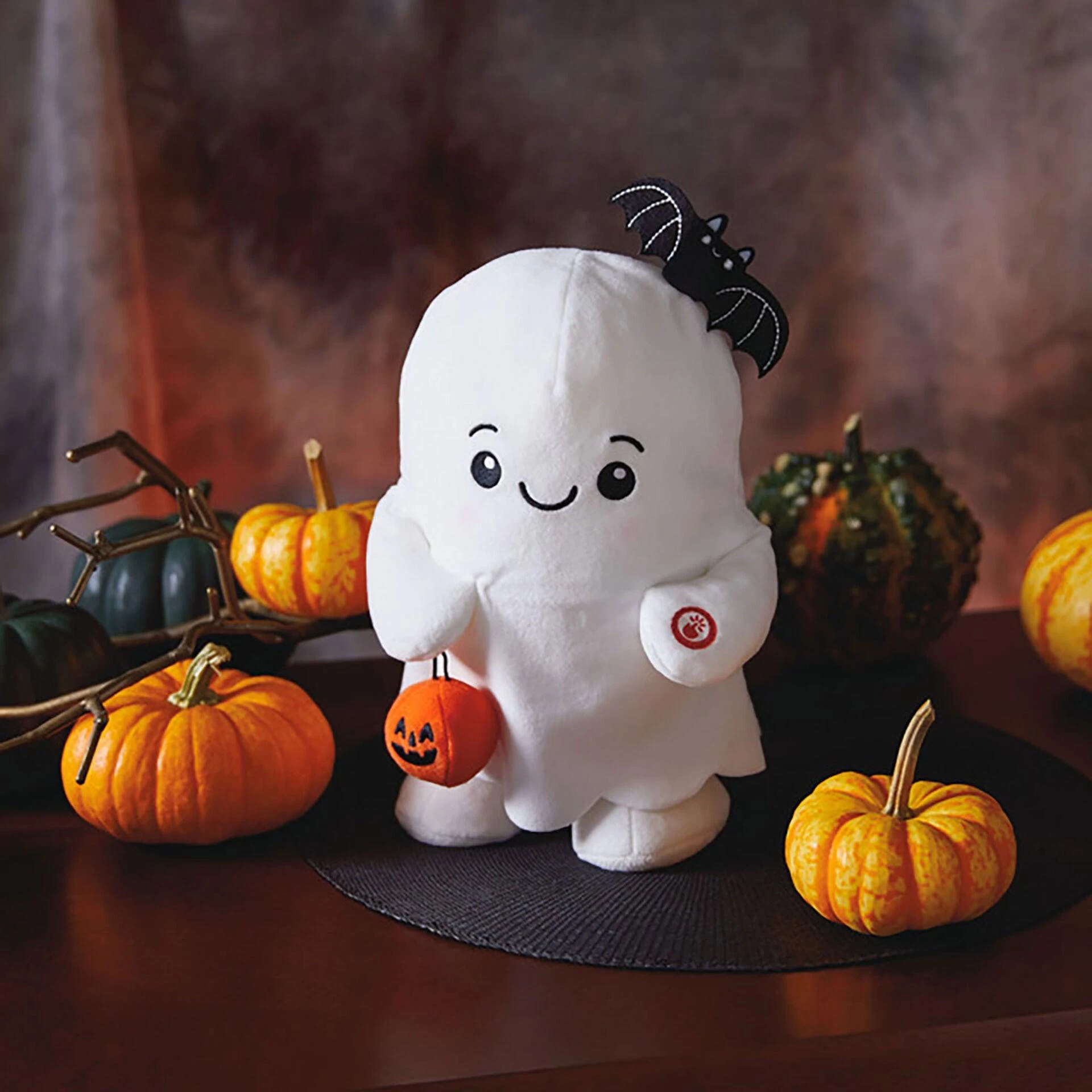 Hallmark Who Wants Some Treats Ghost Plush With Sound And Motion, 11.75" 2 Hallmark Who Wants Some Treats Ghost Plush With Sound And Motion, 11.75" - Image 2